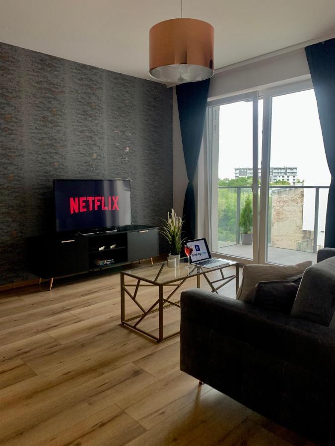 לודז' Apartament Drewnowska Przy Manufakturze מראה חיצוני תמונה